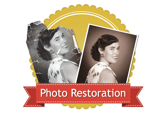 Photo restoration after